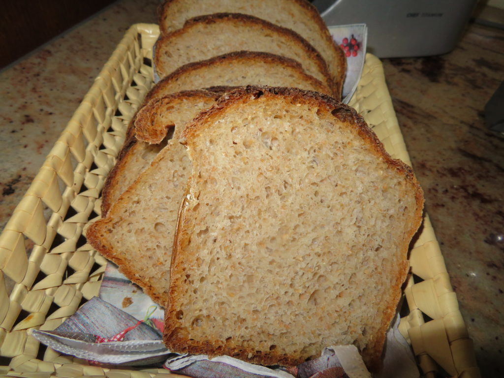 Chleb na zakwasie z octem balsamicznym